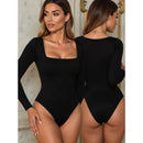 Kit com 2 Bodys Femininos Manga Longa