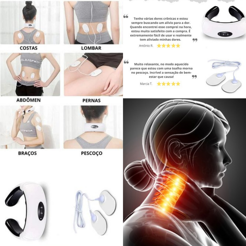 Massageador de pescoço inteligente