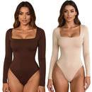 Kit com 2 Bodys Femininos Manga Longa