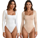 Kit com 2 Bodys Femininos Manga Longa