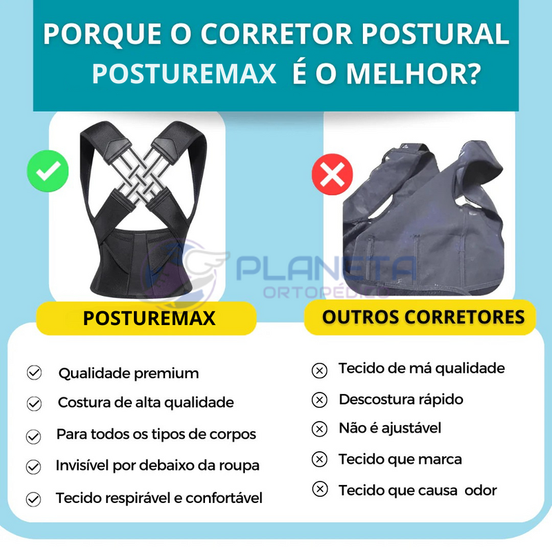 Posture Max - Corretor Postural