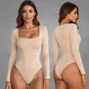 Kit com 2 Bodys Femininos Manga Longa