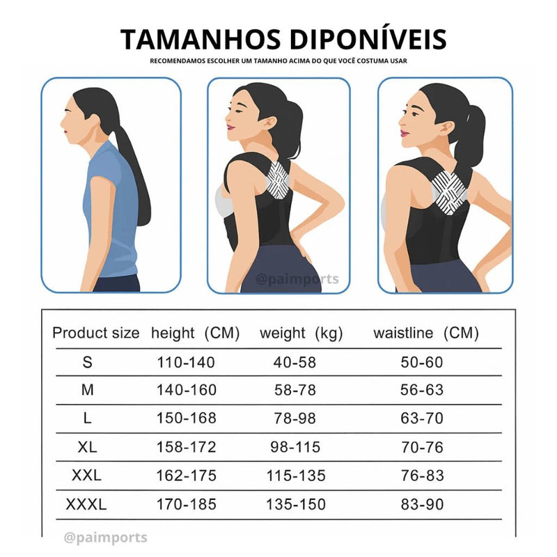 Posture Master - Acabe com as Dores nas Costas