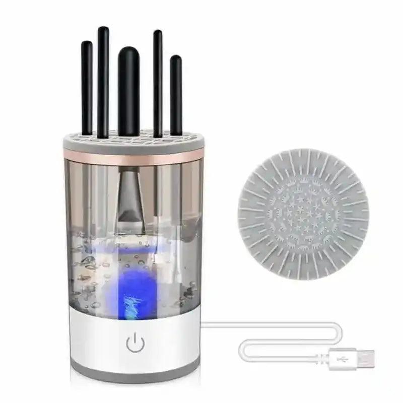 Limpador de Pincéis de Maquiagem MakeClean™ – Mais Higiene, Mais Beleza - Loja Confia